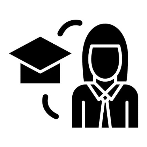Instructor Female Glyph Icon
