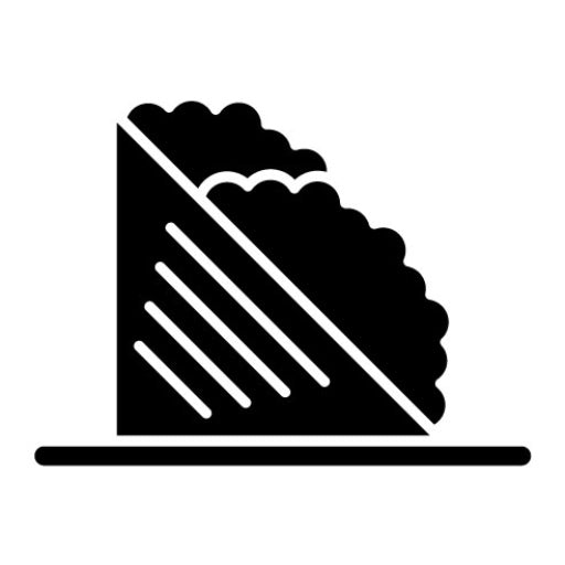 Sandwich Glyph Icon | Street Food