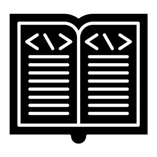 Learn To Code Glyph Icon