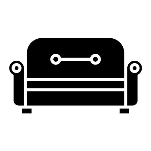 Sofa Glyph Icon | Comfort
