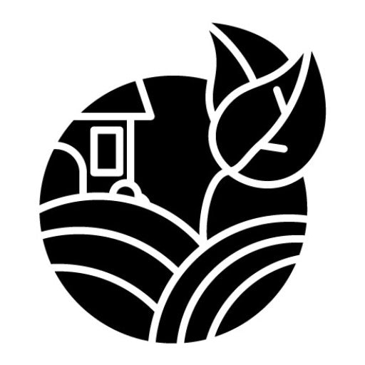 Ecological Farming Glyph Icon