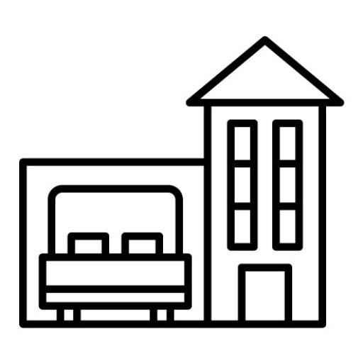 Accommodation Icon | Travel Agency