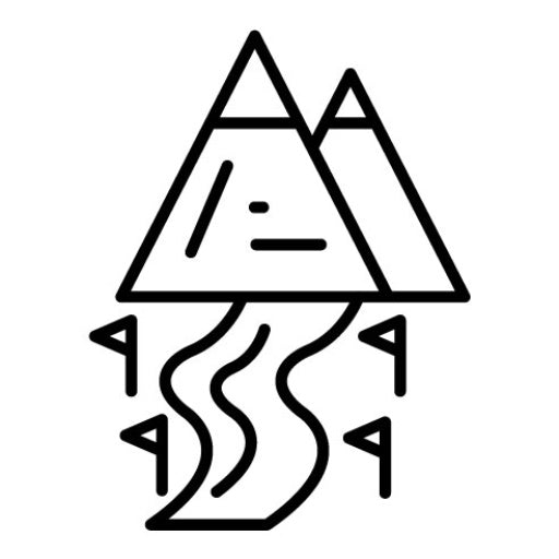 Ski Track Icon