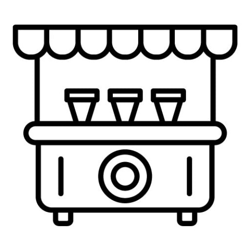 Drinks Stall Icon | Theme Park