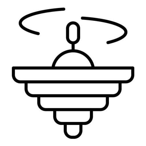 Top Spin Icon | Theme Park