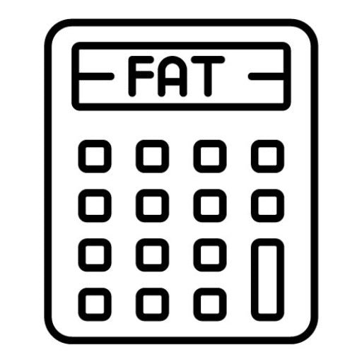 Body Fat Calculator Icon