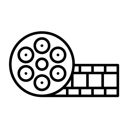 Film Reel Icon | Communication and Media
