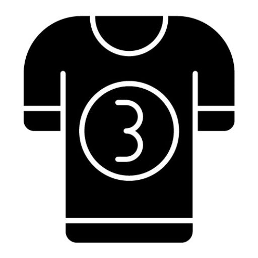 Field Hockey Jersey Glyph Icon