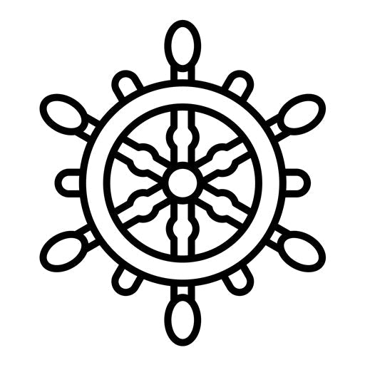 Boat Steering Icon