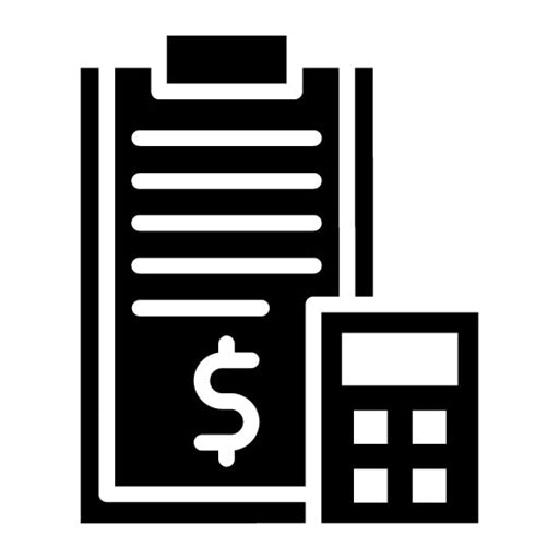 Capitalized Cost Glyph Icon