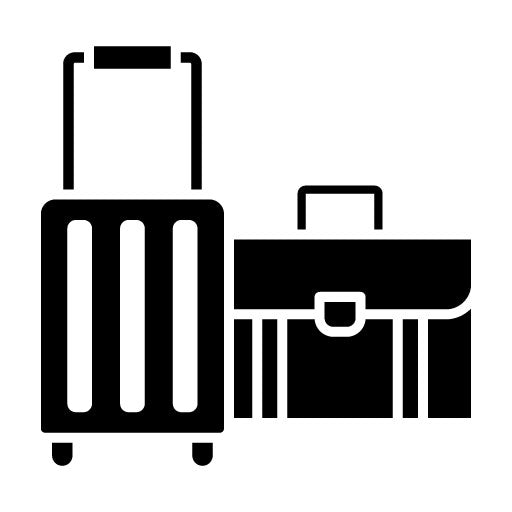 Luggage Glyph Icon