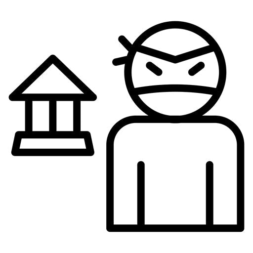 Bank Fraud Icon