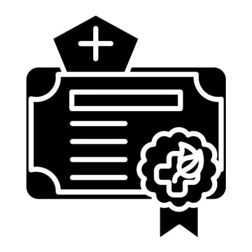 Alternative Medicine Course Glyph Icon