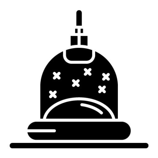 Cupping Therapy Glyph Icon
