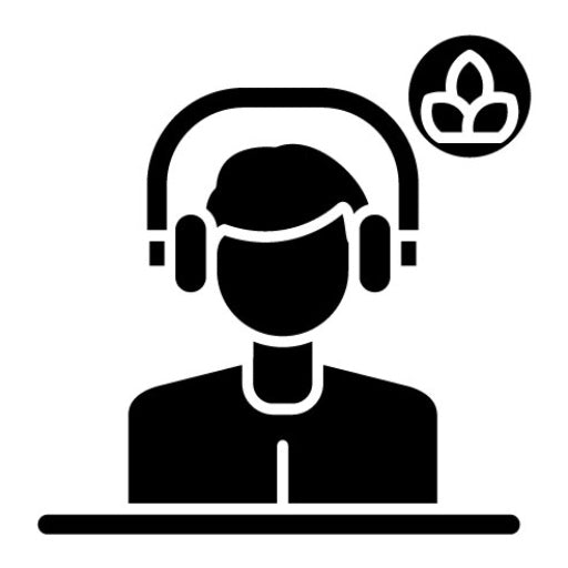Music Therapy Glyph Icon
