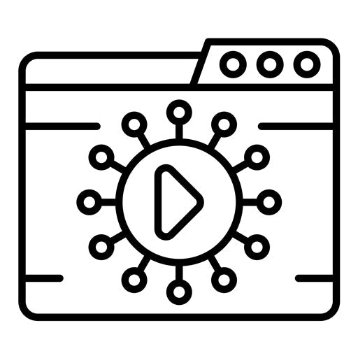 Viral Distribution Icon