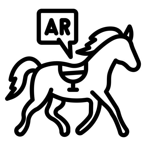 Ar Horse Riding Icon