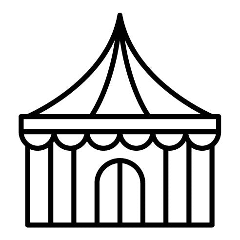 Circus Tent Icon