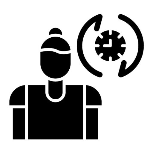Anti Aging Diet Glyph Icon