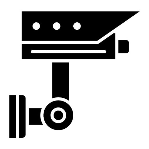 CCTV Glyph Icon