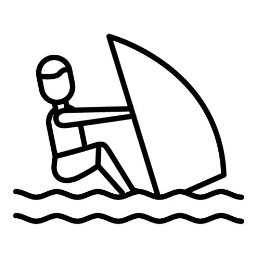 Windsurfing Icon
