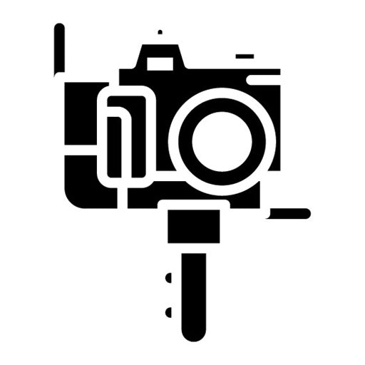 Vlog Glyph Icon