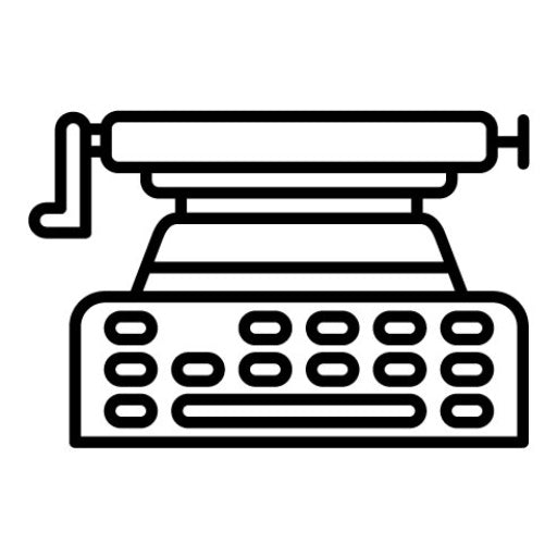 Typewriter Icon