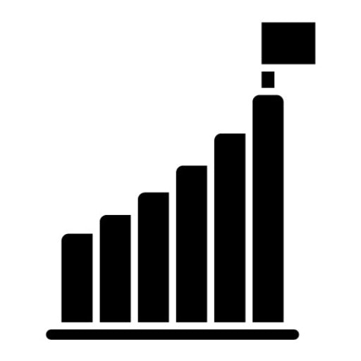 Achievements Glyph Icon | Recruitment Agency