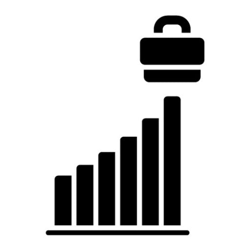 Career Growth Opportunity Glyph Icon