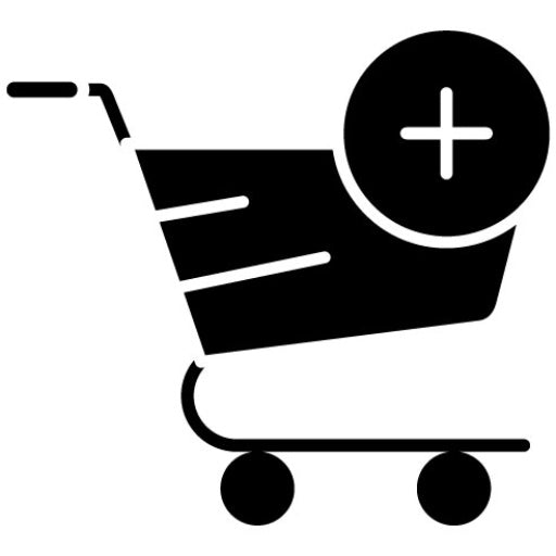 Add to Bag Glyph Icon | Web Store