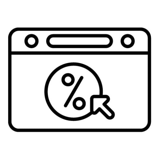 Click Through Rate Icon | Social Media Agency