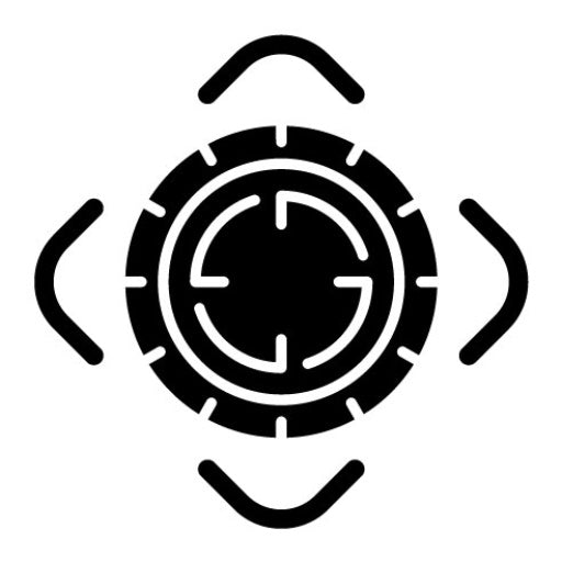 Targeting Glyph Icon | Digital Marketing