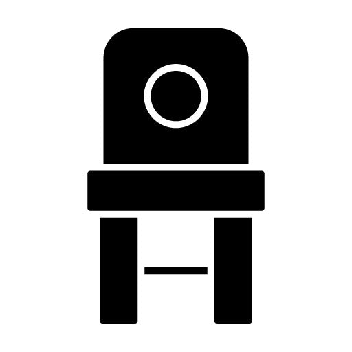 Chair Glyph Icon | Kindergarten