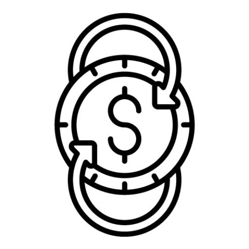 Cash Flow Icon | Project Management