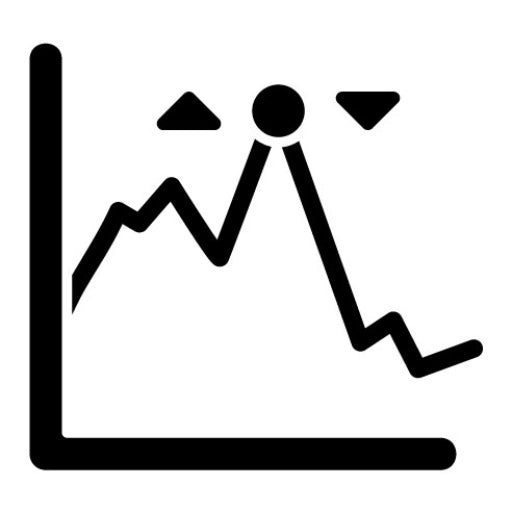 Stocks Up And Down Glyph Icon