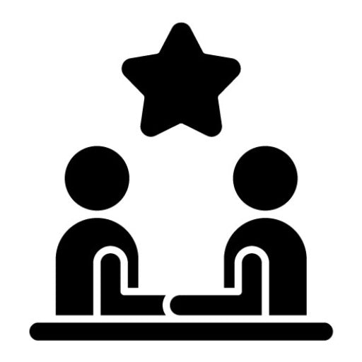 Teamwork Glyph Icon | Business People