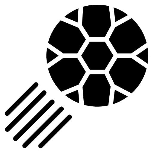 Football Glyph Icon | Sport Equipment