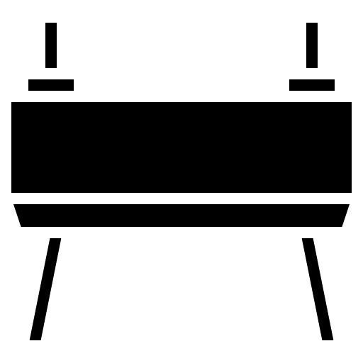 Goat Gymnastics Glyph Icon