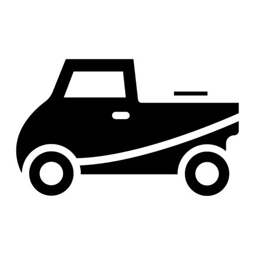 Vintage Car Glyph Icon