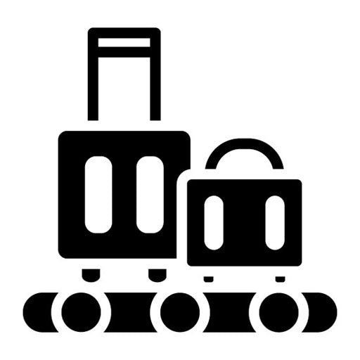 Baggage Area Glyph Icon
