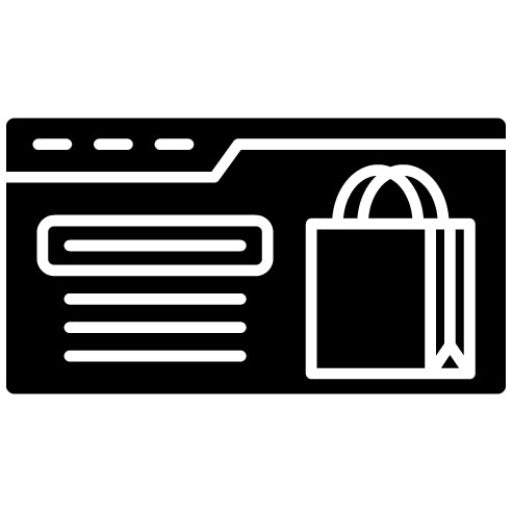 Shopping Glyph Icon