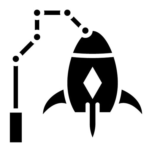 Aerospace Industry Glyph Icon