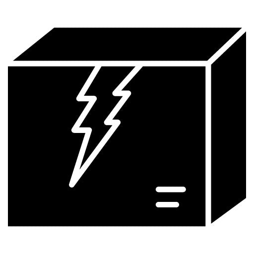 Breakage Glyph Icon | Shipping