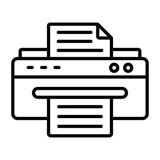 Copier Paper Icon