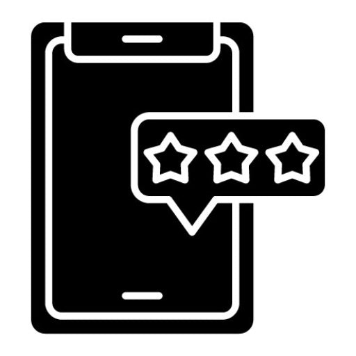 App Rating Glyph Icon