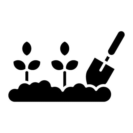 Farming Glyph Icon | Farming and Gardening