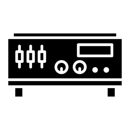 Amplifier Glyph Icon