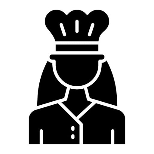 Baker Glyph Icon | Women