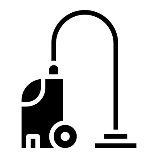 Vacuuming Glyph Icon