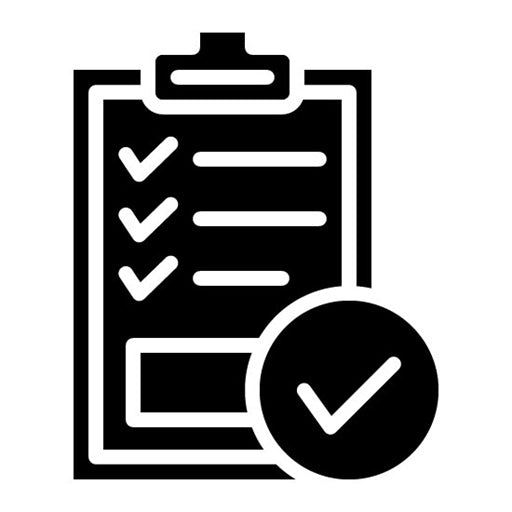 Inspection Glyph Icon | Quality Assurance